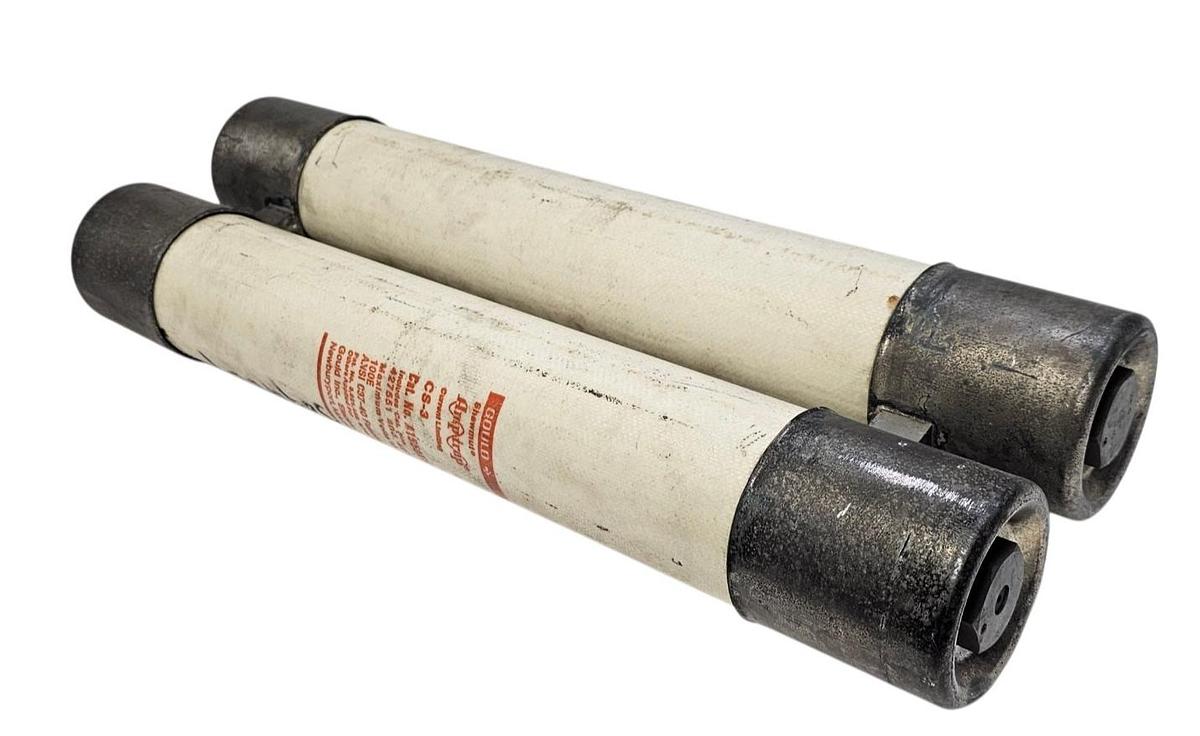 Used GOULD SHAWMUT CS-3 AMP-TRAP CURRENT LIMITING FUSE A1550X100E-1 15.5KV 100E CS3