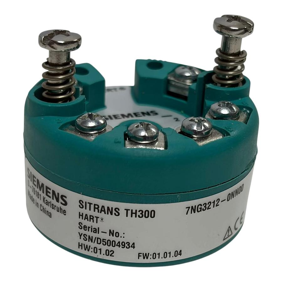 Used Siemens SITRANS TH300 Temperature Transmitter 7NG3212-0NN00 HART New Surplus