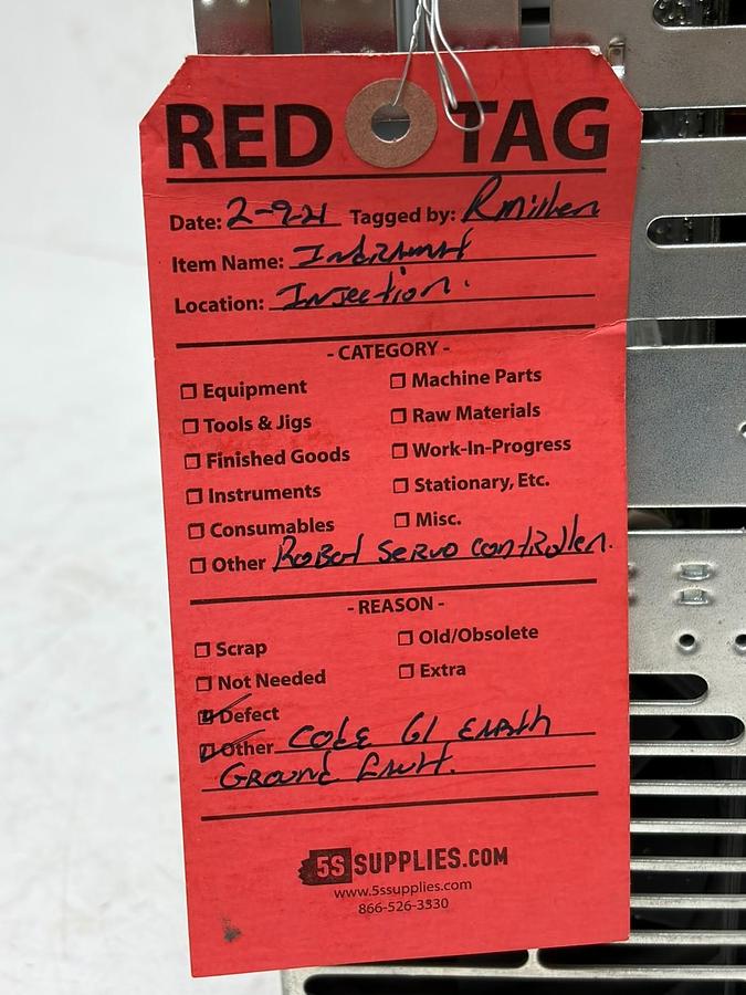 Used Indramat DDS 2.1-W150-D Digital Servo Drive Code 61 Ground Fault Parts Core
