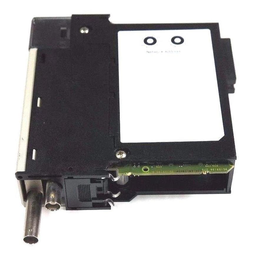Used ALLEN BRADLEY 1756-CNBR SER. B CONTROLNET MODULE CAT. REV. A01, F/W REV. 2.10