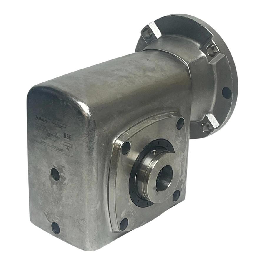 Boston Gear SSHF726-40K-B5-H-S2P20 Stainless Steel Speed Reducer 40:1 H17523 New