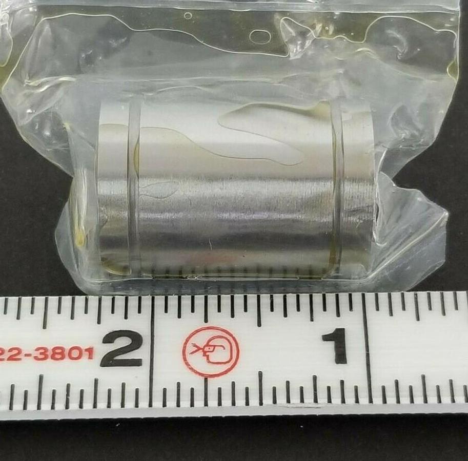 Used LOT OF 2 NIB BARDEN LINEAR BEARINGS, ~1/2" ID X 7/8" OD X 1-1/4" L