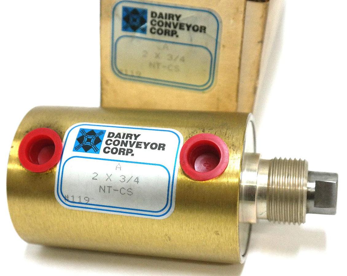 Used NIB ALLENAIR A-2 X 3/4NT-CS CYLINDER TABLETOP BRAKE CYP-P-3005-0, A-2X3/4-NT-CS