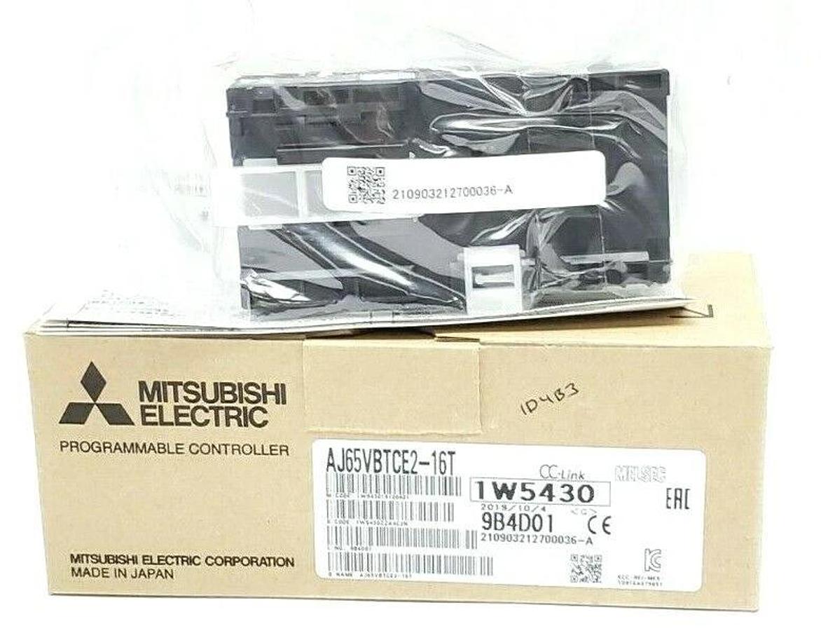 Used NIB MITSUBISHI ELECTRIC AJ65VBTCE2-16T MELSEC CC-LINK AJ65VBTCE216T, 24VDC