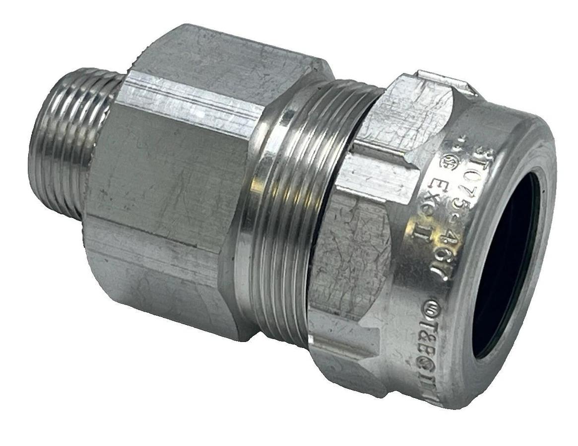 Lot of 18 Thomas & Betts ST075-467 Star Teck Aluminum Cable Fittings 3/4" NPT