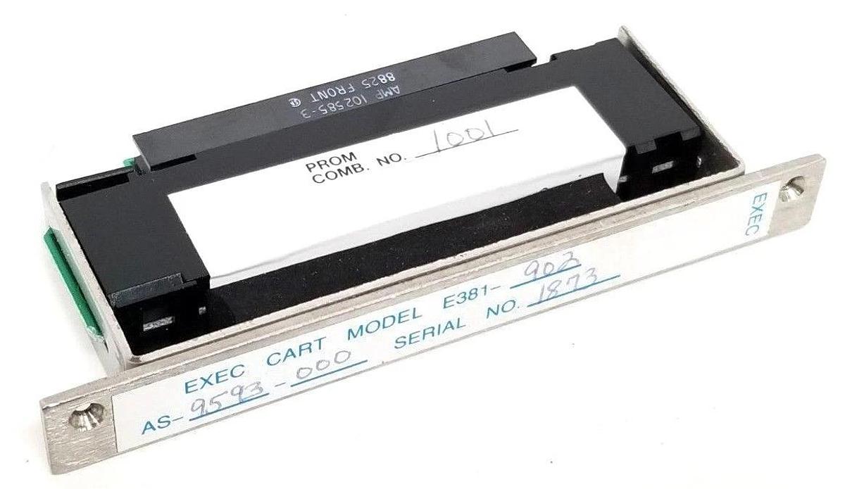 Used MODICON AEG AS-E381-902 EXECUTIVE MEMORY MODULE E381-902 AS-9593-000