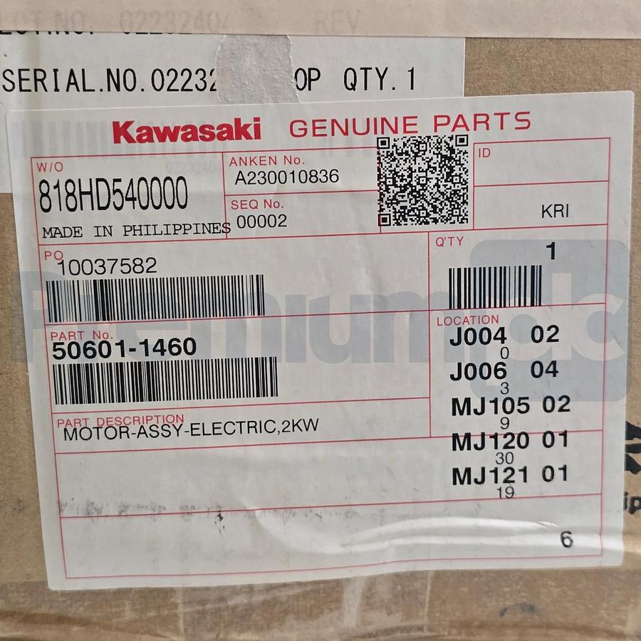 Kawasaki Sanyo Denki 50601-1460 | R2AA13200LCPKZ RS020N Robot Servo Motor 2kW