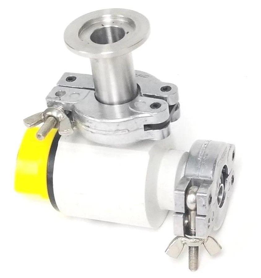 Used BALZERS EVA-016-H ANGLE VALVE, BP V15 000 / 9859, EVA016H