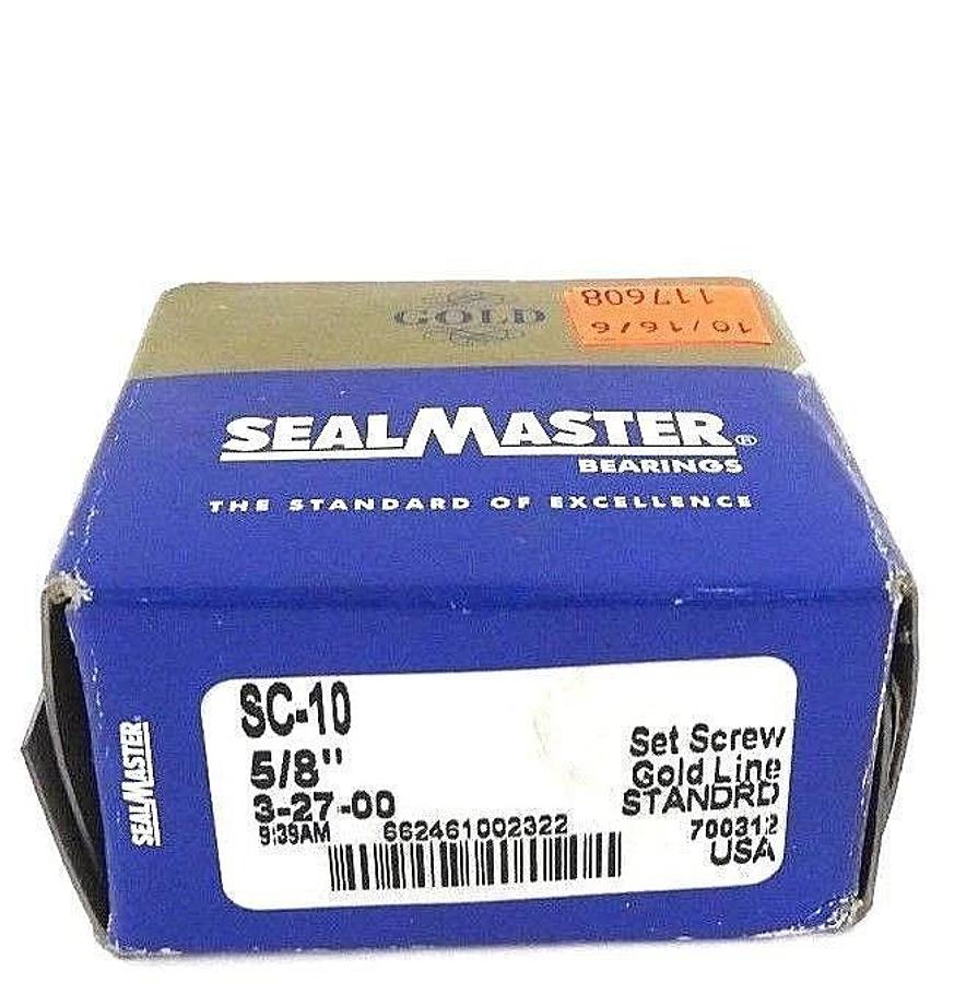 Used NIB SEALMASTER SC-10 CARTRIDGE UNIT 5/8'' SET SCREW, SC10