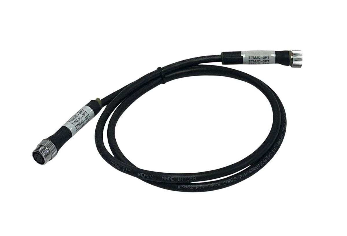 Used PENTAIR nVENT RAYCHEM TT-MJC-3FT / TTMJC3FT TRACETEK JUMPER CABLE MODULAR NSNP