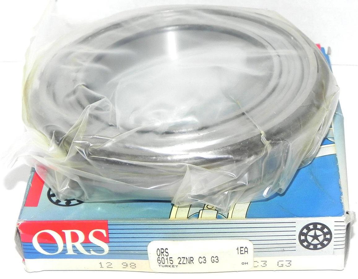 Used NIB ORS 6015 2ZNR C3 G3 BEARING 60152ZNRC3G3, 6015C3