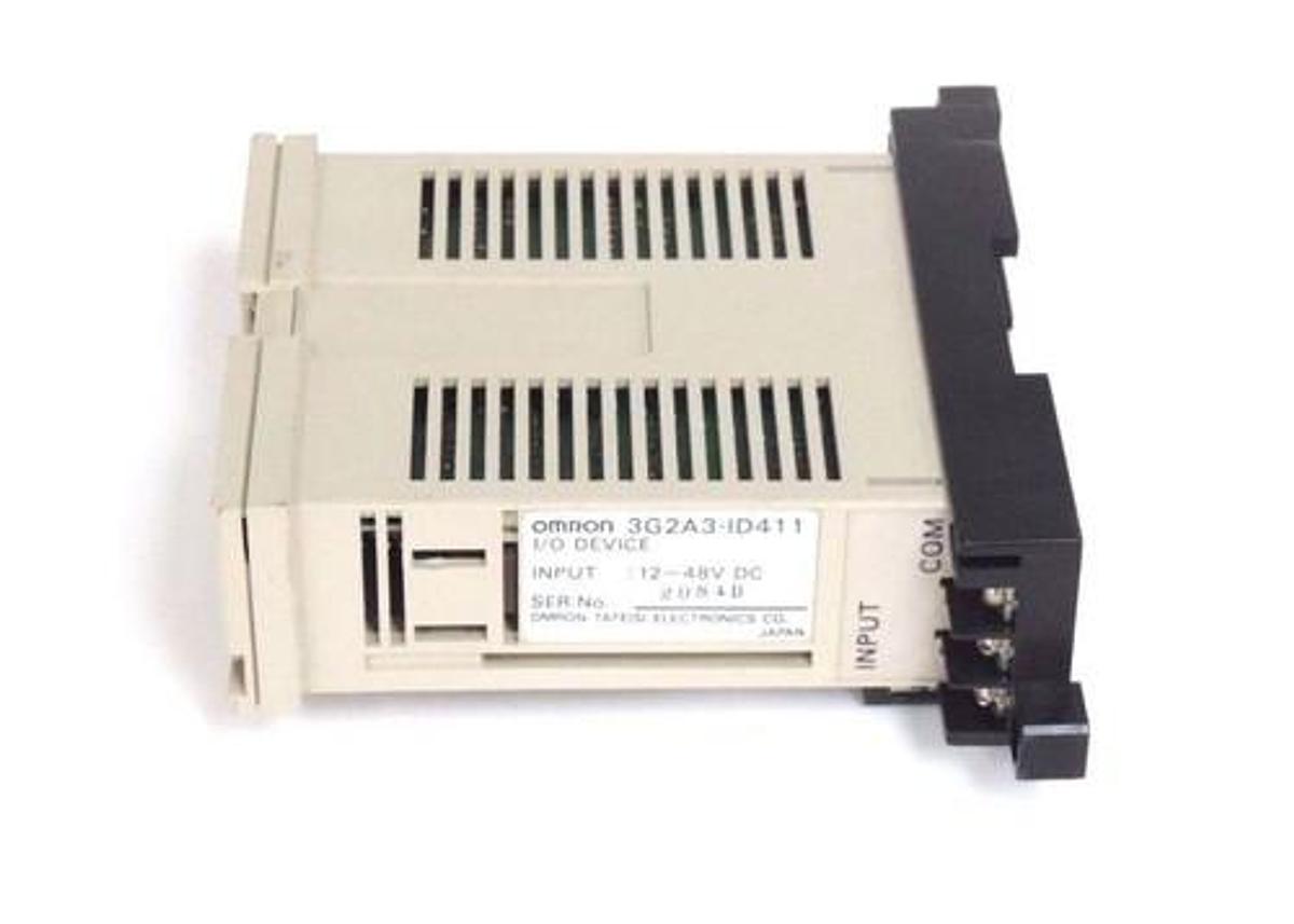 Used OMRON 3G2A3-1D411 I/O DEVICE 3G2A3ID411, INPUT: 12~48V DC