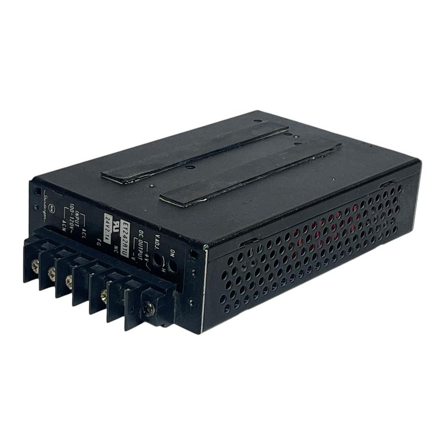 Used Shindengen EY242R1U Industrial DC Power Supply 24V 2.1A 100-120VAC Japan