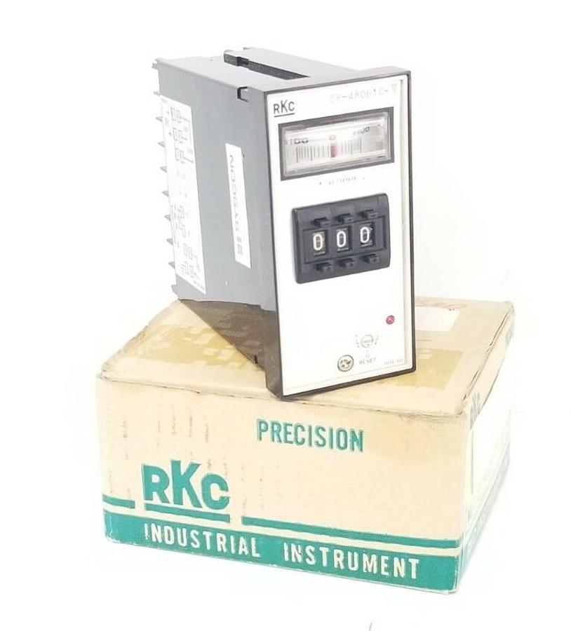 Used NEW RKC SYSCON DB-480B1C-VX2 TEMPERATURE CONTROLLER DB-480B1C-V, K 0-99 DEG F
