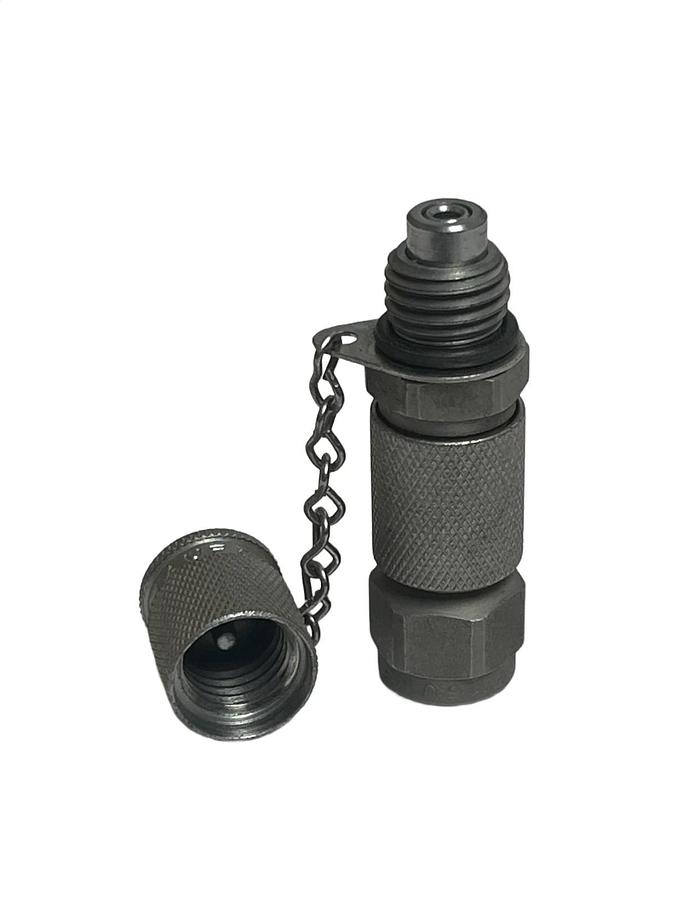 Stauff SMK-20 Hydraulic Test Coupling 7/16-20 UNF Thread M16x2 - New Surplus