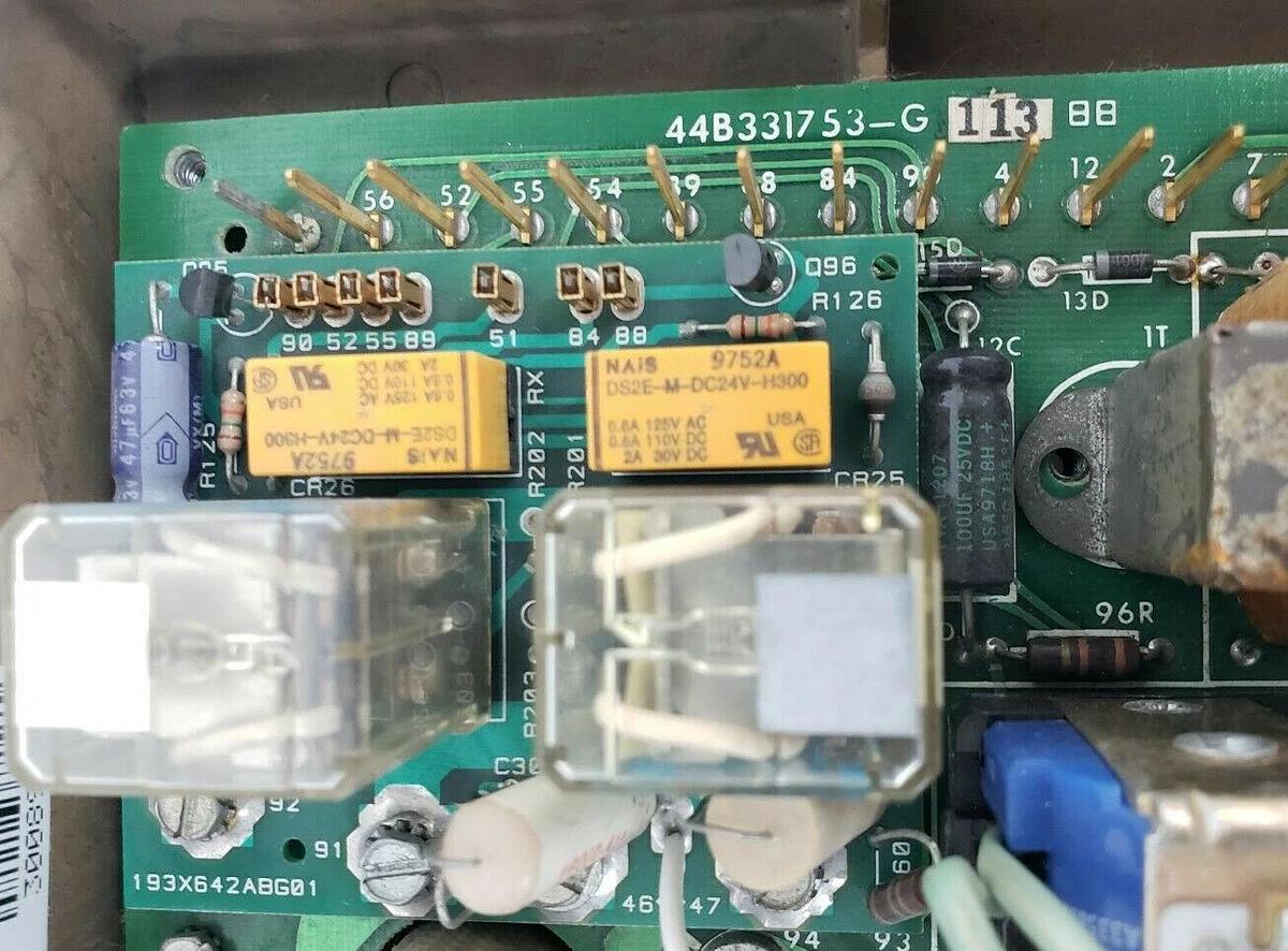 Used GE 6VFW1050A3 STATOTROL II DRIVE 6VFWC1050A3 44B331753-G113 1/2HP (INCOMPLETE)