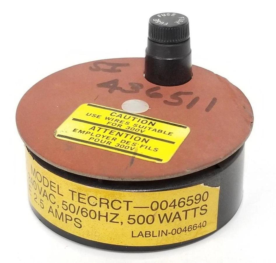 Used OHMART CORP. TECRCT-0046590 TEMPERATURE CONTROLLER CRBDHC-0046591 REV. B
