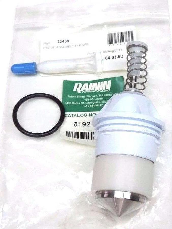 Used NEW RAININ 6192-005 PISTON ASSEMBLY F/P10ML, 6192005