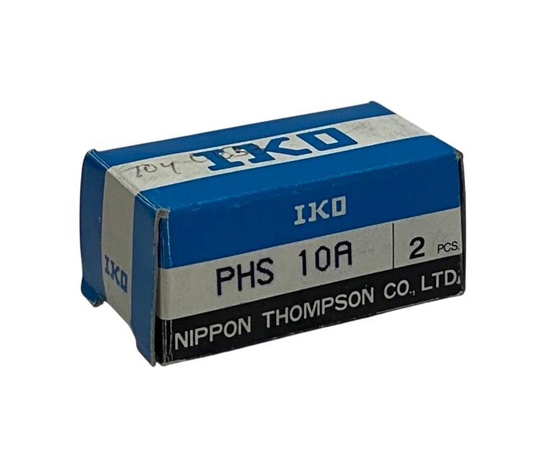 2 NIPPON IKO PHS 10A / PHS10A RIGHT HAND ROD END BEARINGS 10mm BORE/26mm OD NSMP