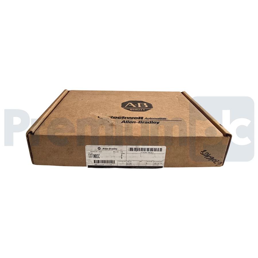 ALLEN BRADLEY 1771-NBSC /C PLC-5 HIGH RESOLUTION ISOLATED ANALOG MODULE 1771NBSC