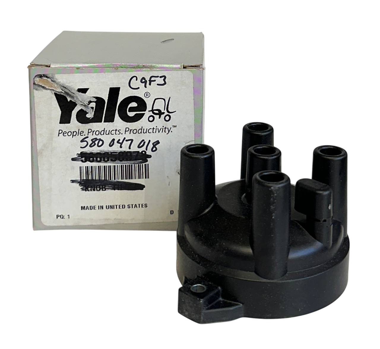 Used YALE 580047018 / YT580047018 OEM CAP DISTRIBUTOR FOR FORKLIFT NSNP