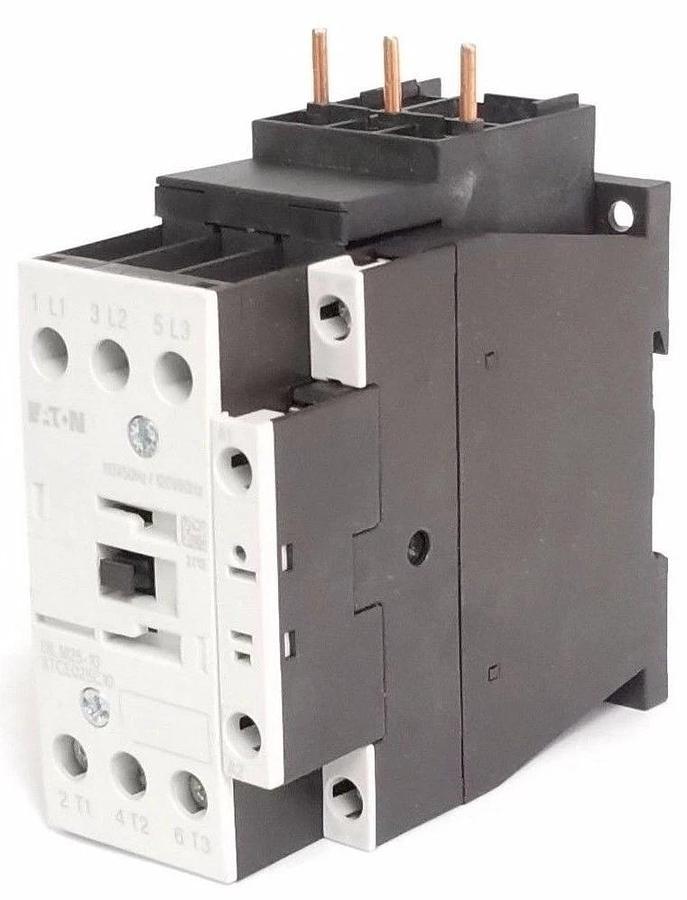 Used EATON CUTLER HAMMER XTCE018C10A CONTACTOR, 110/120V, 50/60HZ