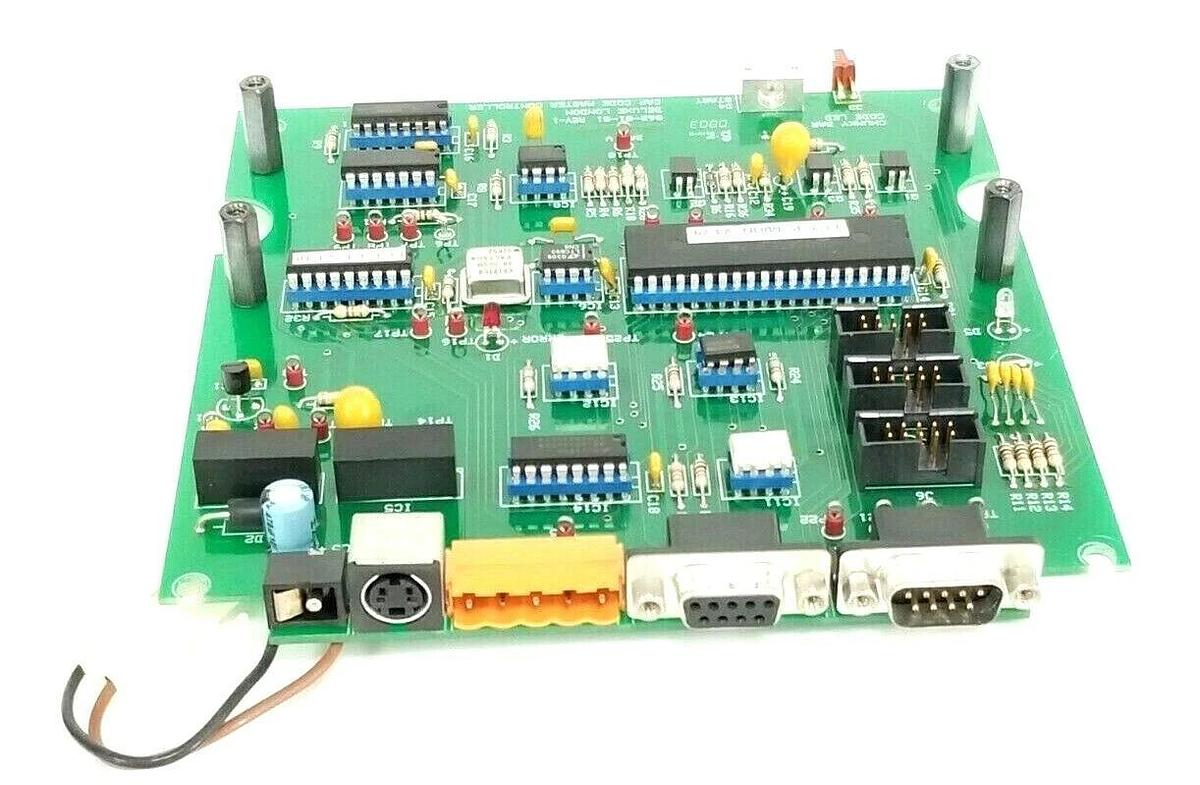 Used DELUXE LONDON 062-01-01 REV: 1 CAP CODE MASTER CONTROLLER BOARD FCT-P-MAIN-V4.29