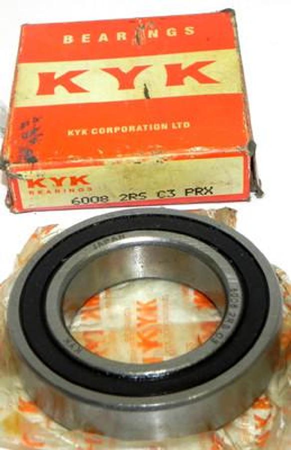 Used NIB KYK 60082RSC3PRX BEARING 6008 2RS C3 PRX
