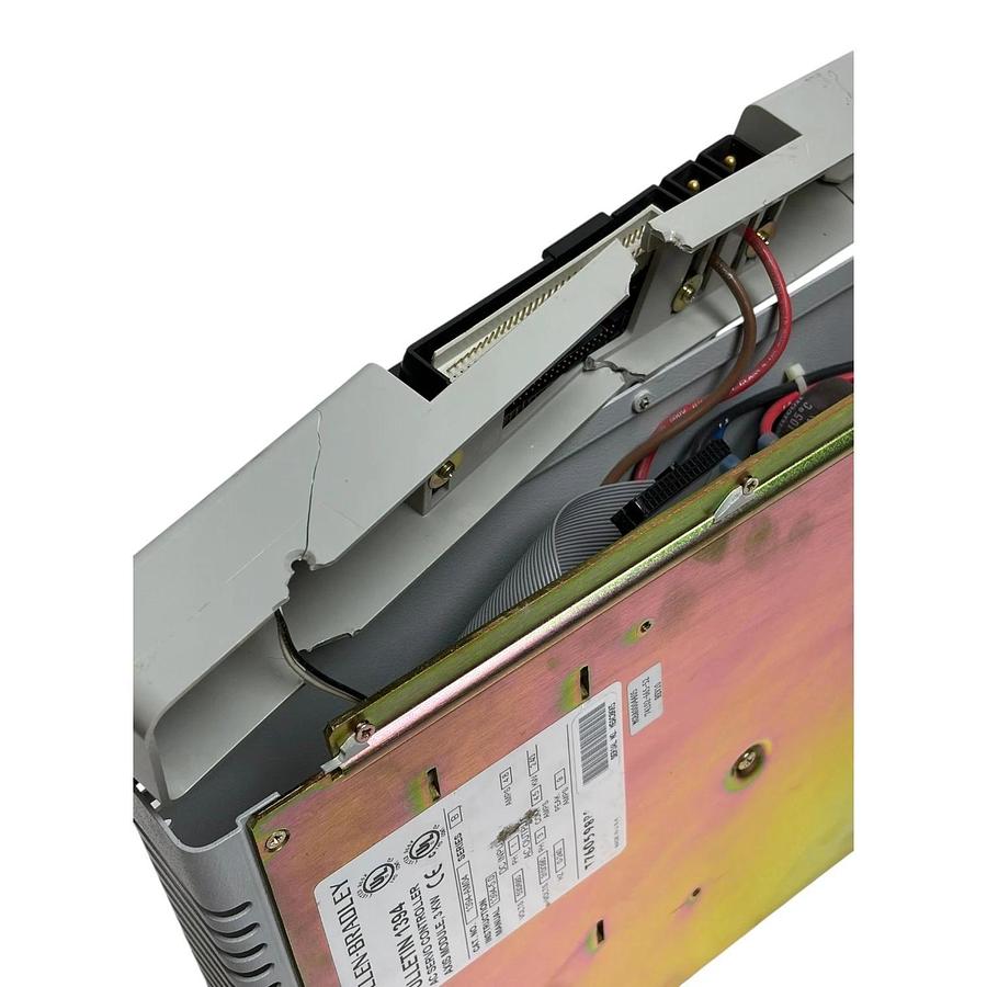 Used Allen-Bradley 1394-AM04 Axis Module 3 kW Servo Controller DAMAGED HOUSING