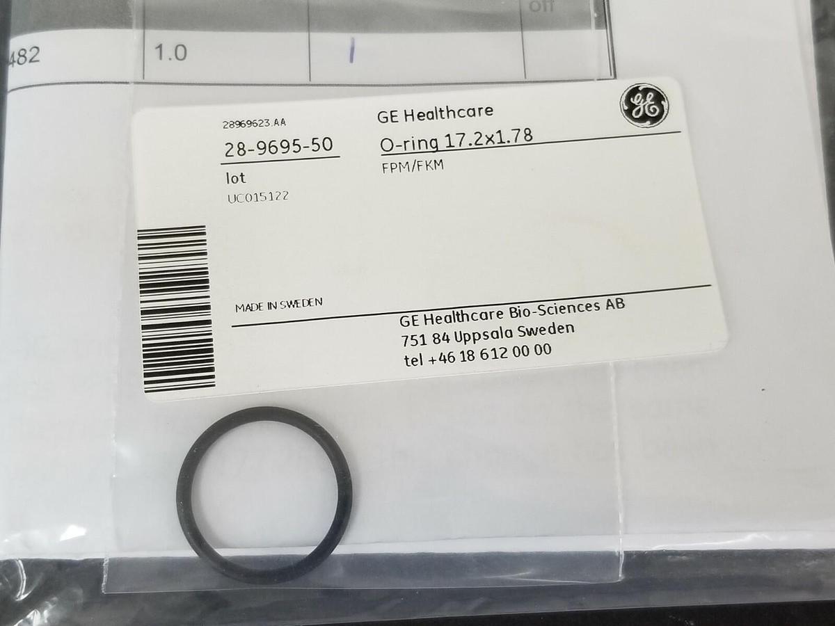 LOT OF 4 NEW GE HEALTHCARE 28-9695-50 O-RINGS 17.2 x 1.78 FPM/FKM 28969559 AB