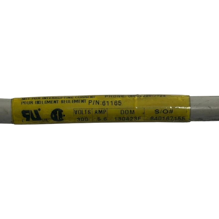 Woodhead Brad Harrison 61165 4 Pin Female Mini-Change Pigtail Cable 300V 5.6A