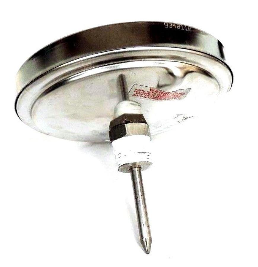Used NEW TEL-TRU 9348110 THERMOMETER RANGE 50-250 DEGREES 2" STEM