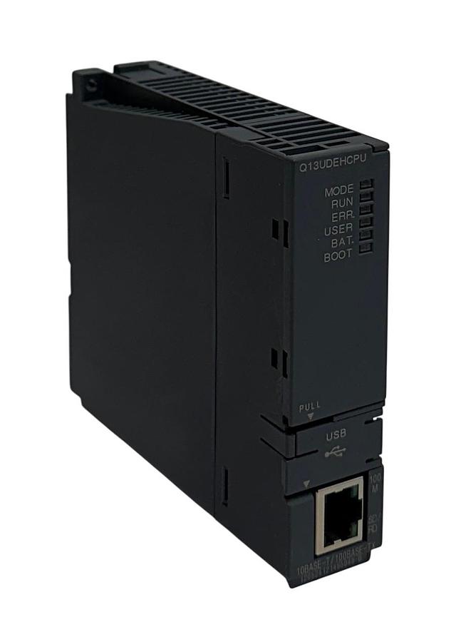 Used MITSUBISHI ELECTRIC Q13UDEHCPU MELSEC-Q CPU MODULE 130kstep EtherNet USB USNP