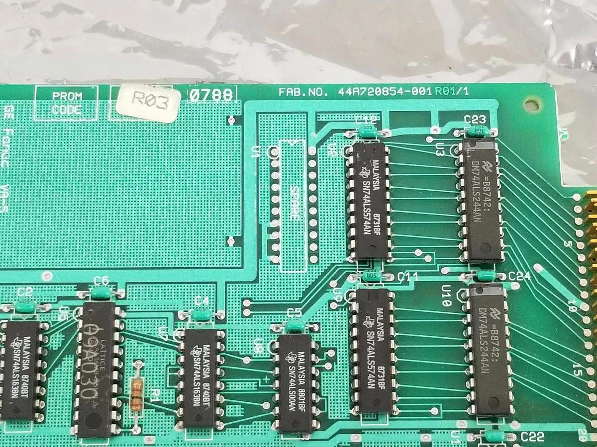 Used GE FANUC IC600CB524M ARITHMETIC CONTROL MODULE ASM. NO. 44A720733-G01