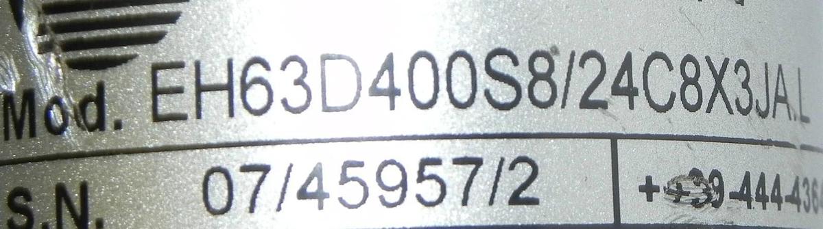 Used ELTRA EH63D400S8/24C8X3JA.L ENCODER EH63D400S8 USED