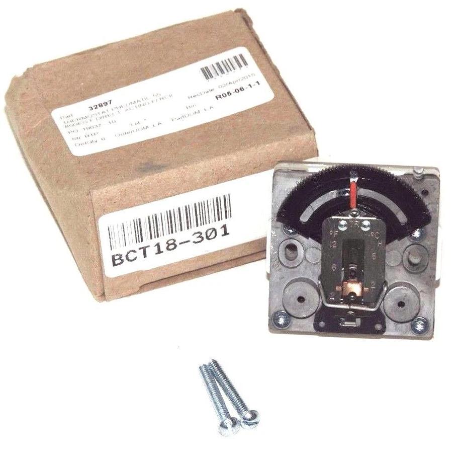 Used NIB PNEUMATIC THERMOSTAT BCT18-301, 55-85 DEG F, DIRECT ACTING F/RCII