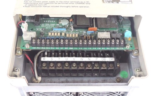 Used DRIVECON KVFX-475-E TRANSISTOR INVERTER 380/460V, 50/60HZ, 17A, 10HP, KVFX475E