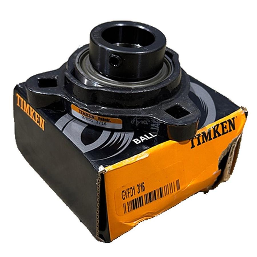 Used NEW TIMKEN GVFD1 3/16 / GVFD1316 FLANGE MOUNT BEARING 1-3/16''