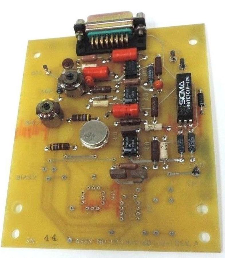 Used HYDROACOUSTICS INC. PART NO. 1234-C-58114 REV. A BOARD ASSY NO. 1234-C-58115-1