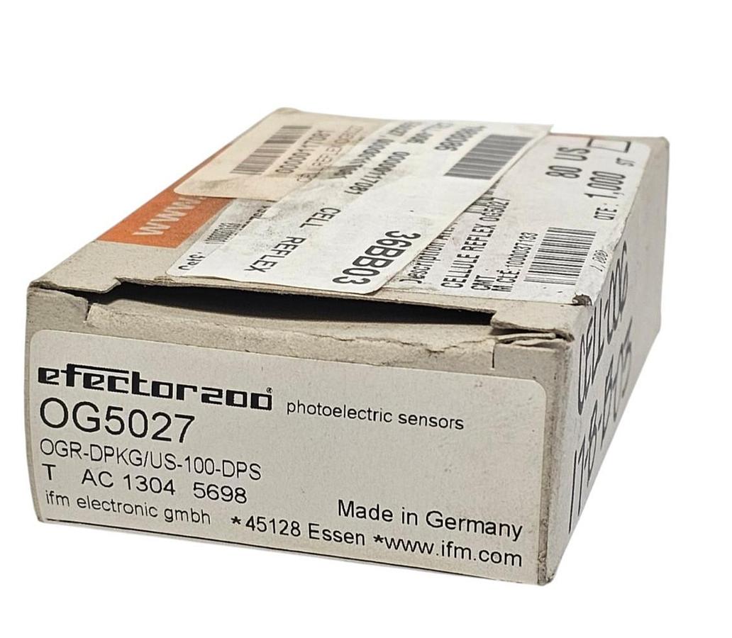 NIB IFM EFECTOR OG5027 PROXIMITY SENSOR OGR-DPKG/US-100-DPS