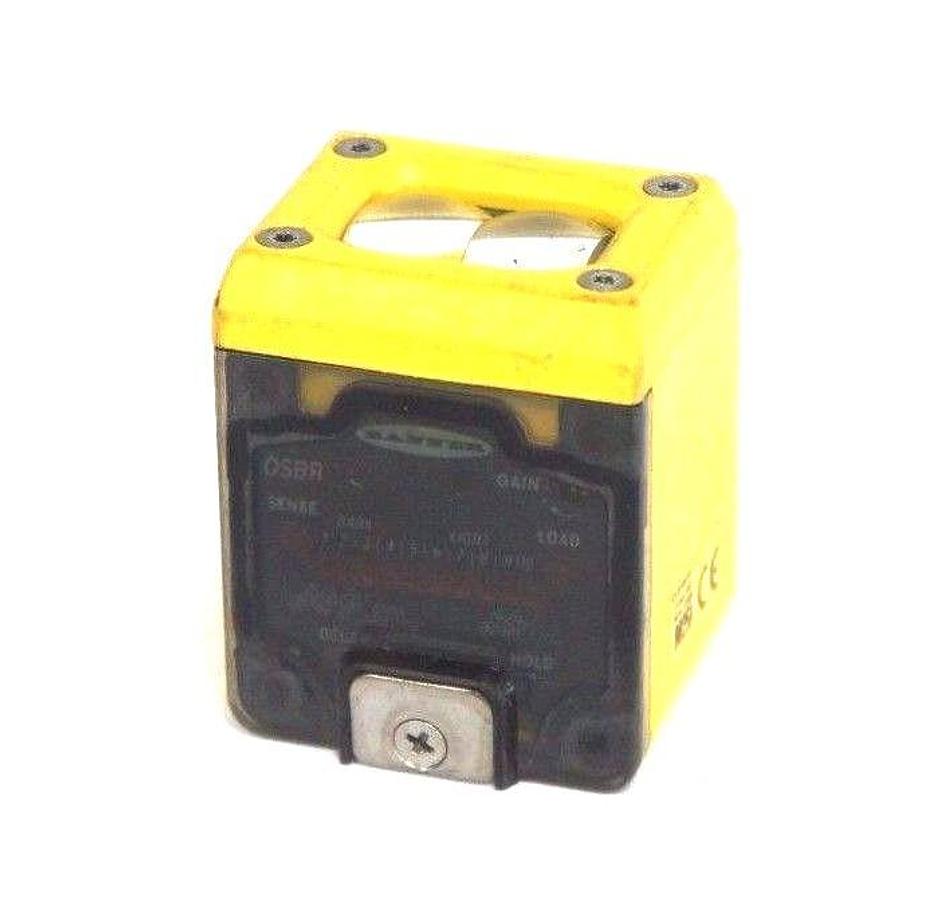 Used BANNER OSBR PHOTOELECTRIC SENSOR HEAD RECEIVER MFR. COD 0025A