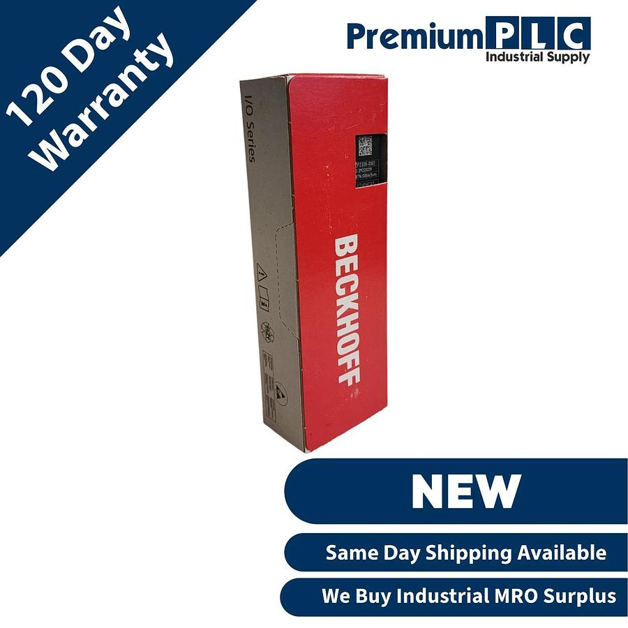 Used BECKHOFF EP2338-0001 EtherCAT BOX 8-CHANNEL DIGITAL I/O MODULE 24VDC NEW