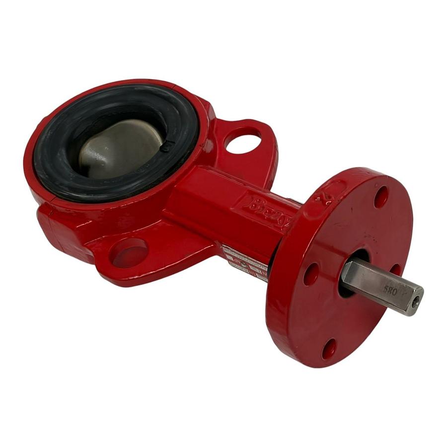 Used Bray 20-0200-11040-024 Series 20 2" Butterfly Valve 150 PSI 316SS New Surplus