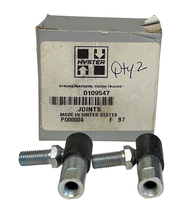 Used 2 HYSTER 0109547 / HY0109547 OEM JOINTS FOR FORKLIFT NSMP