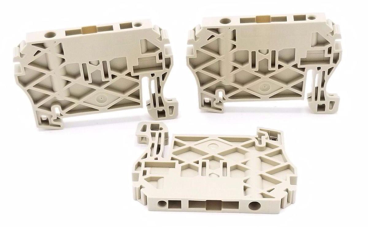 Used LOT OF 3 NEW WEIDMULLER ZEW TERMINAL BLOCKS
