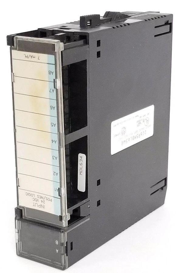 Used GE FANUC IC693MDL634B INPUT MODULE 24VDC, 8 PT POS/NEG FAST