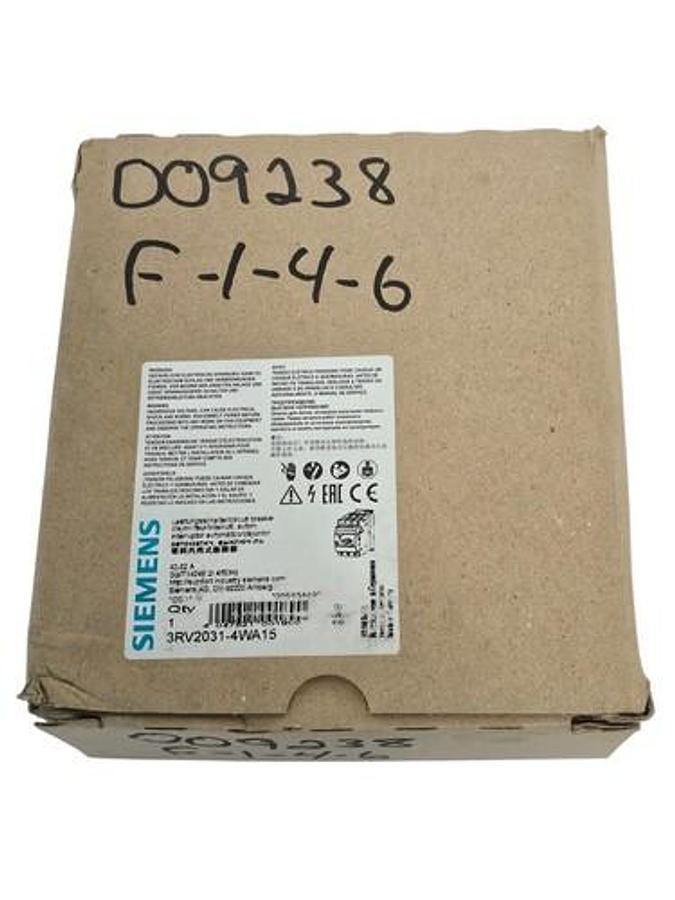 Used NIB SIEMENS 3RV2031-4WA15 CIRCUIT BREAKER 42-52A 3RV20314WA15