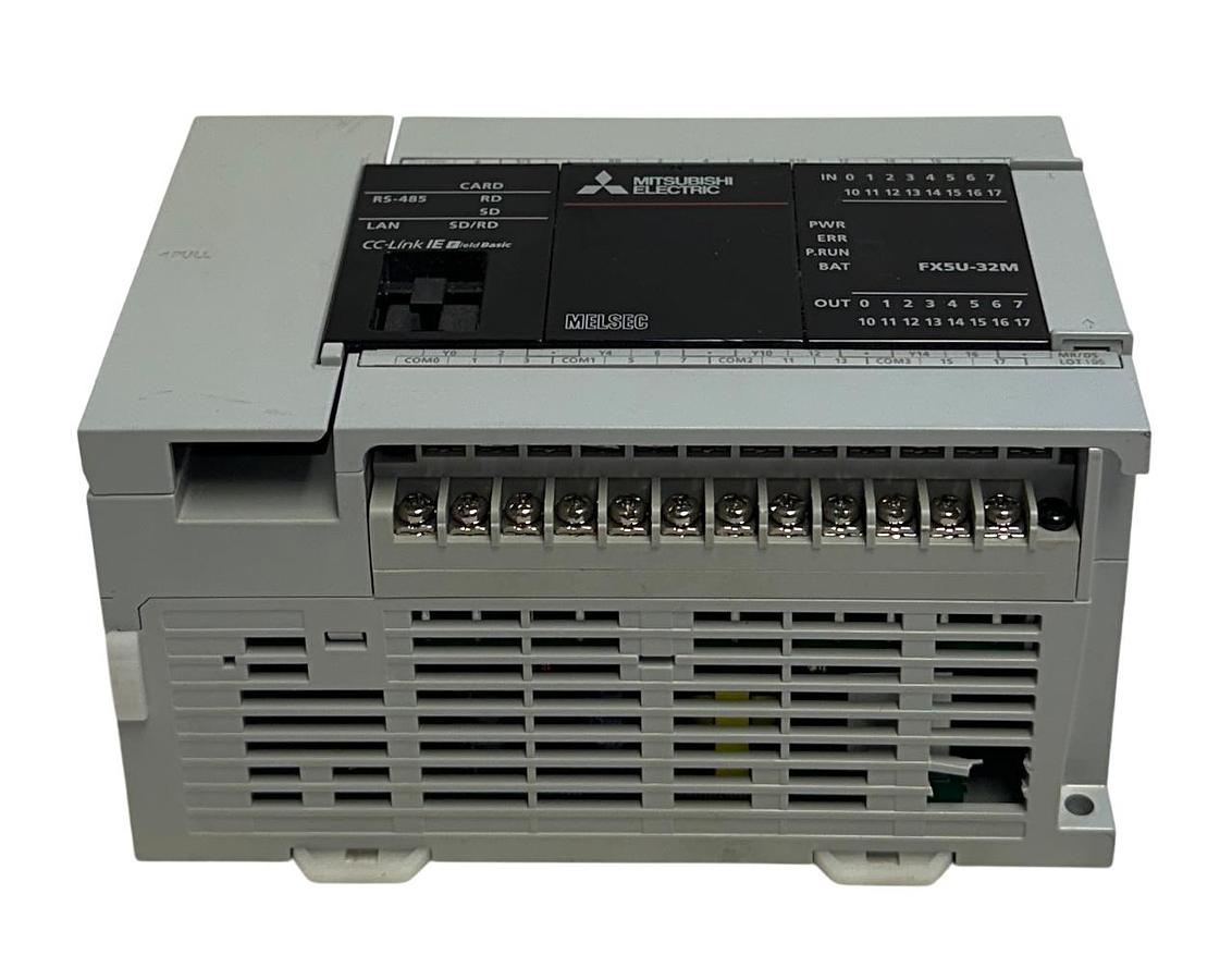 Used MITSUBISHI ELECTRIC FX5U-32MR/DS / FX5U-32M MELSEC CC-Link CPU CONTROLLER USNP