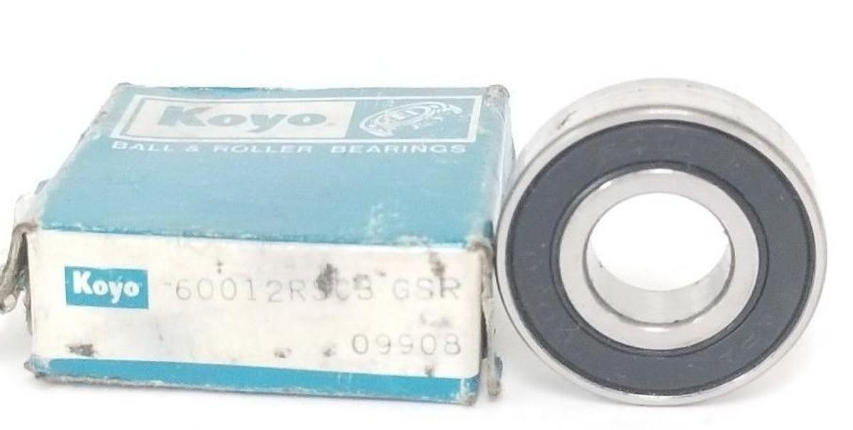 NIB KOYO 60012RSC3 GSR BALL BEARNIG 09908, 12 X 28 X 8 MM