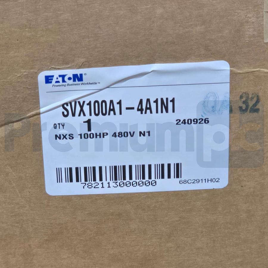 Eaton SVX100A1-4A1N1 SVX9000 Variable Frequency Drive VFD 100HP 480V NEMA 1 NSMP